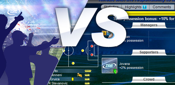 Top Eleven Live Match
