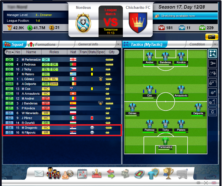 Young Players